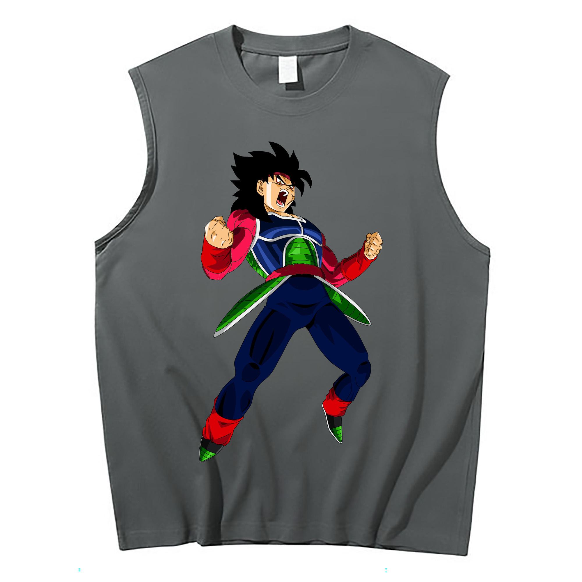 （画像用） ドラゴンボール バーダック DRAGON BALL Burdock コットン100％タンクトップ（フロントプリント）